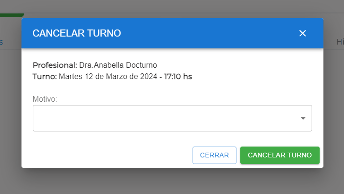 cancelar turno 2