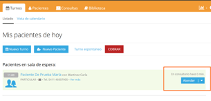 atender turno